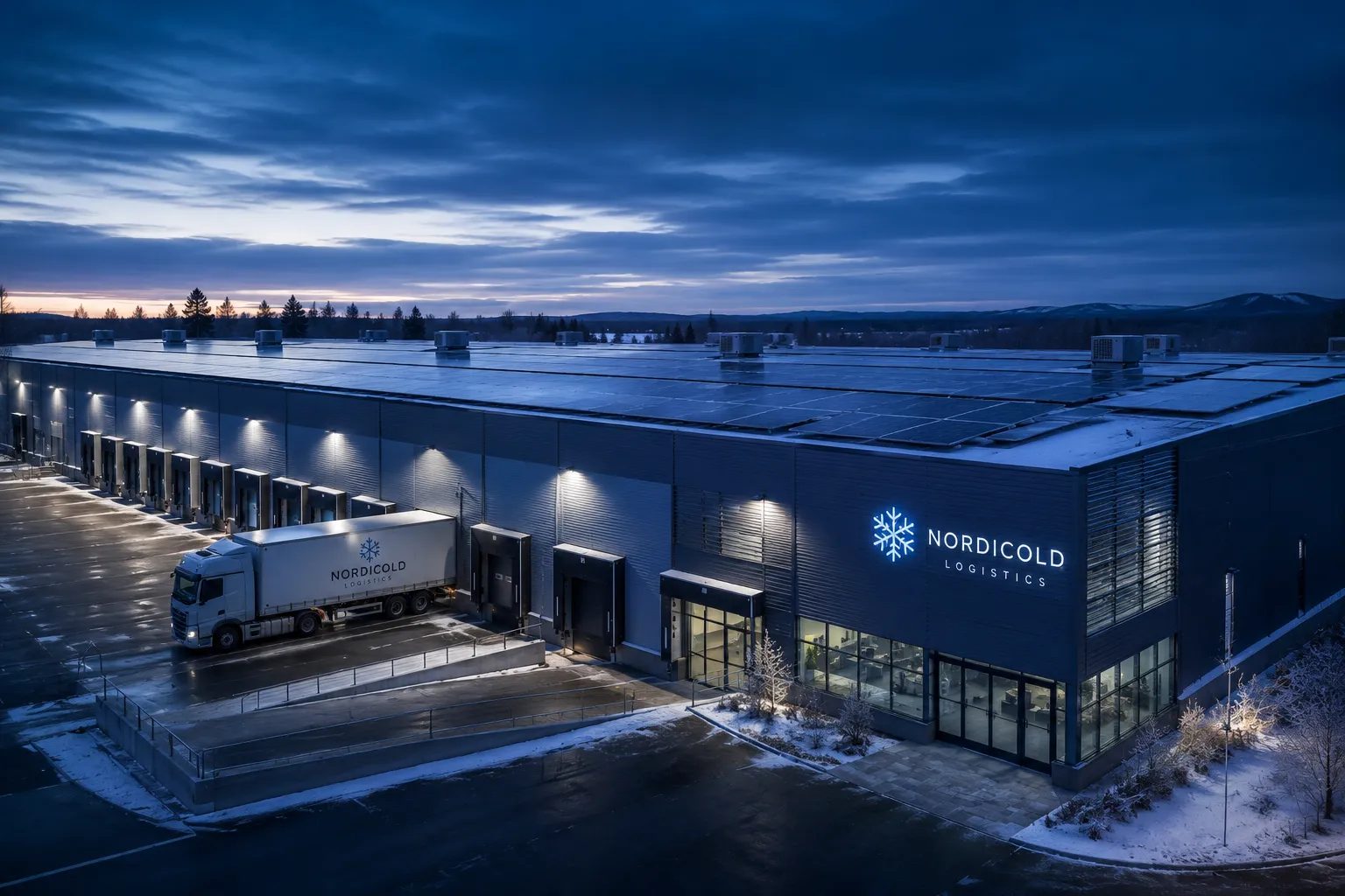 Cold storage — commercial solar in Ontario